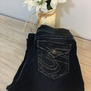 Silver Suki Surplus Jeans 29x34